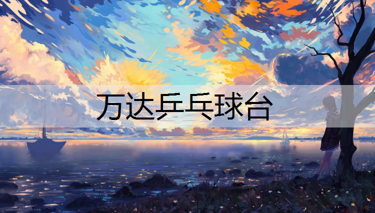 万达乒乓球台
