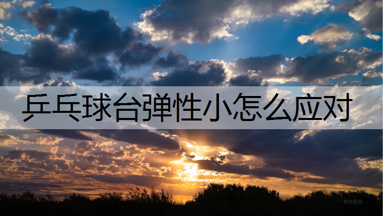 乒乓球台弹性小怎么应对