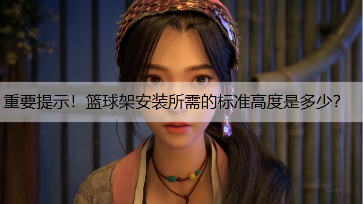 重要提示！篮球架安装所需的标准高度是多少？